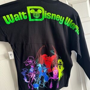 NWT 2024 Disney Parks Villains Spirit Jersey Size Small Halloween